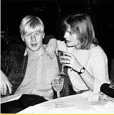 Allegra with her then-boyfriend, Boris